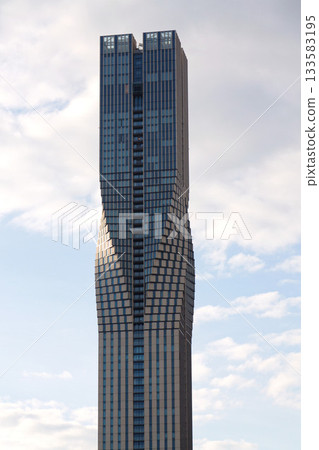 The tallest building in Scandinavia Karlatornet skycraper in Lindholmen, Gothenburg, Sweden, sunny day 133583195
