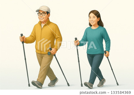 極簡北歐式健走 133584369