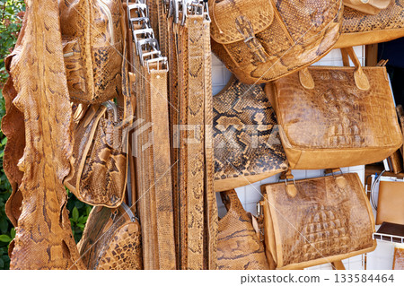 Products of snake skin on market Products of snake skin on market 133584464
