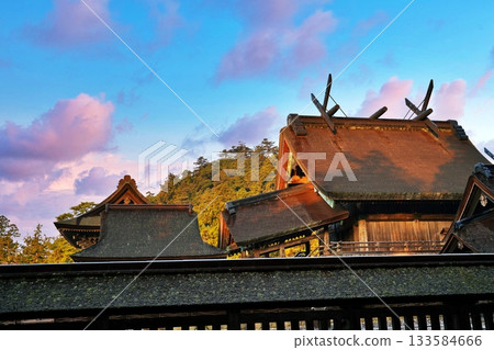 出雲大社神社正殿景色 133584666
