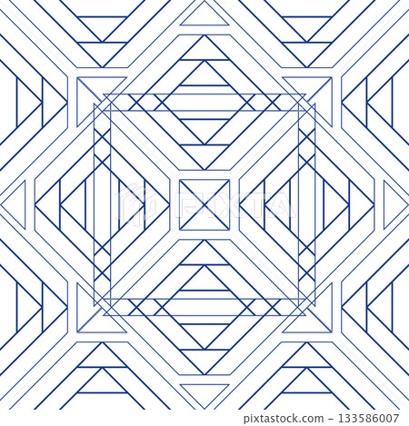 Square complex ornament of intersecting lines Square complex ornament of intersecting lines 133586007