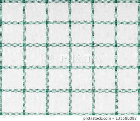 Green fabric checkered fabric from factory, towel Green fabric checkered fabric from factory, towel 133586082