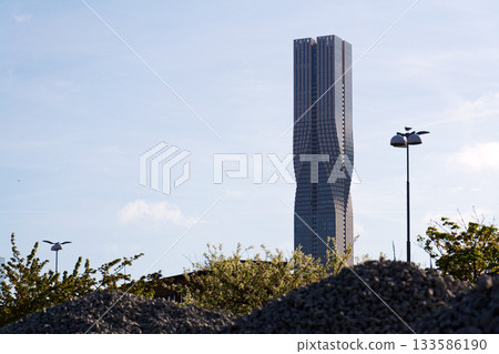 The tallest building in Scandinavia Karlatornet skycraper in Lindholmen, Gothenburg, Sweden, sunny day The tallest building in Scandinavia Karlatornet skycraper in Lindholmen, Gothenburg, Sweden, sunny day 133586190