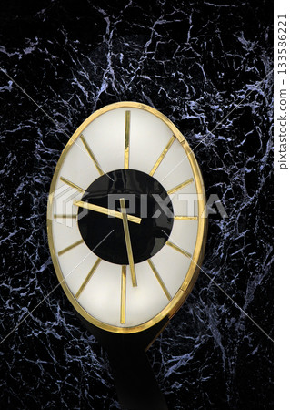 Dark time clock 133586221