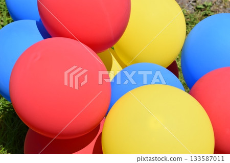 彩色氣球 133587011