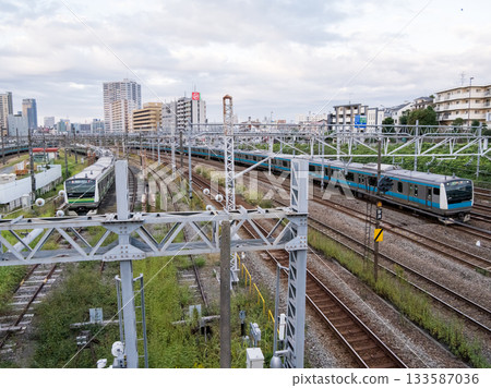 【京濱東北線】清晨開往東京方向的列車 133587036