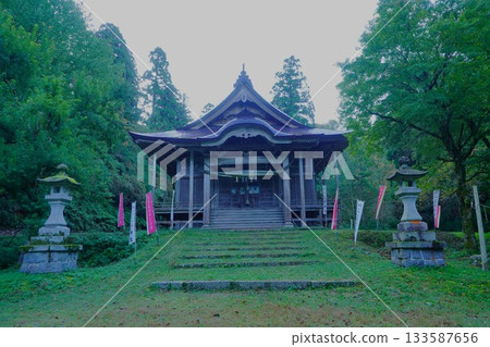 仁王寺神社位於仁王山上 133587656
