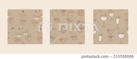 Cocktail Creative Pattern Bundle Cocktail Creative Pattern Bundle 133588006
