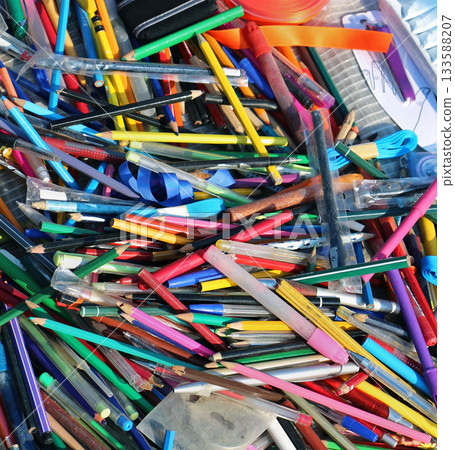 School pencils 133588207