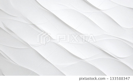 《AI Image》White wallpaper with a light pattern 133588347