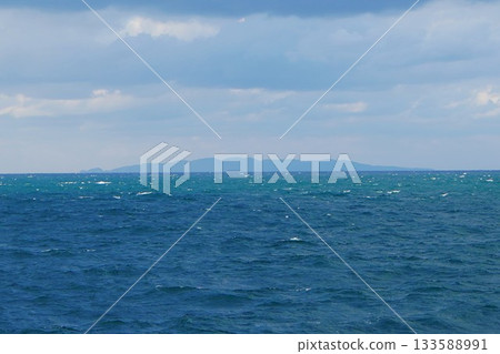 Awashima Island in the Sea of Japan seen from Awashima Kisen 133588991