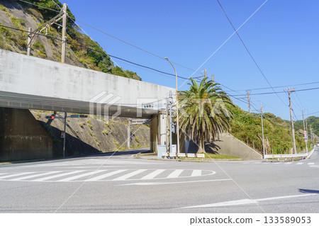 [Katsuura City, Chiba Prefecture] In front of Namegawa Island, near the intersection 133589053