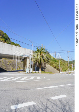 [Katsuura City, Chiba Prefecture] In front of Namegawa Island, near the intersection 133589054