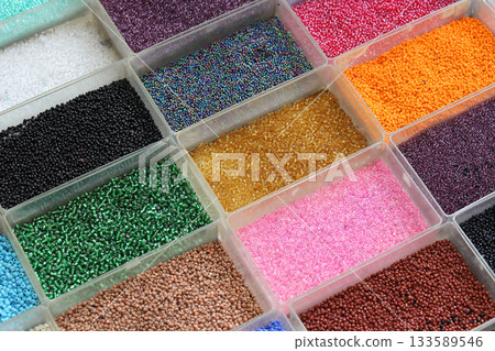 Colorful beads Colorful beads 133589546