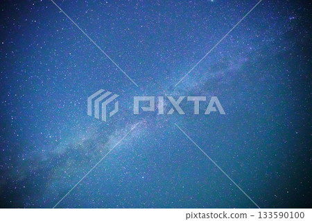 淡島鳥崎展望台上空的銀河 淡島鳥崎展望台上空的銀河 133590100