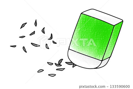 簡易橡皮擦，模擬風格 133590600