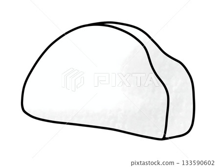 一塊簡單、磨損的橡皮擦 1 - 模擬風格 133590602