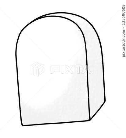 一款外觀簡潔、無蓋的橡皮擦，具有模擬橡皮擦的外觀。 133590609