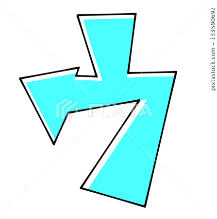 三角形底座設計“U”形純色 三角形底座設計“U”形純色 133590692