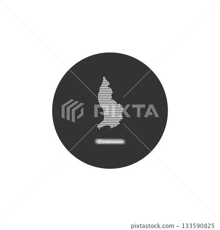 vectors illustration map of Liechtenstein. vectors illustration map of Liechtenstein. 133590825