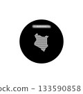 Republic of kenya map icon symbol design. 133590858