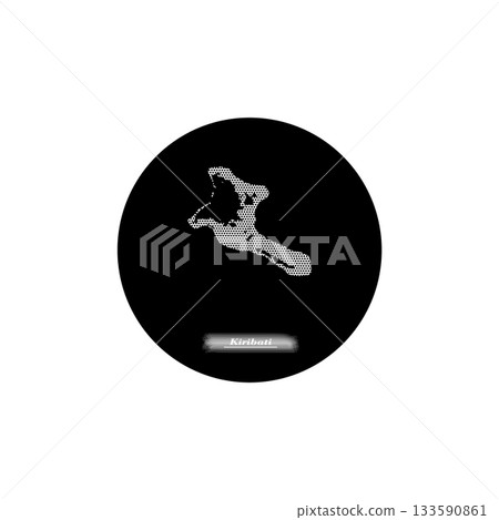 kiribati map icon symbol design. kiribati map icon symbol design. 133590861