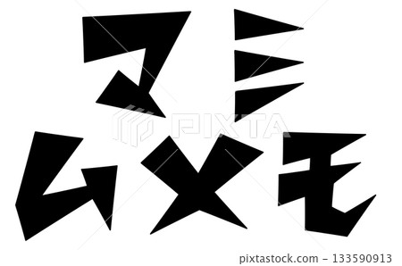 「Mamimu Memo」套裝,三角形底座設計,黑色字母 「Mamimu Memo」套裝,三角形底座設計,黑色字母 133590913