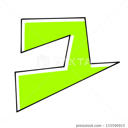 Triangular base design "Yu" solid color Triangular base design "Yu" solid color 133590915