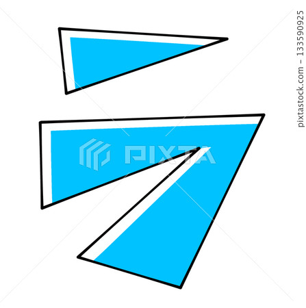 Triangular base design "La" solid color Triangular base design "La" solid color 133590925