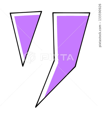 Triangular base design "Ri" solid color Triangular base design "Ri" solid color 133590926