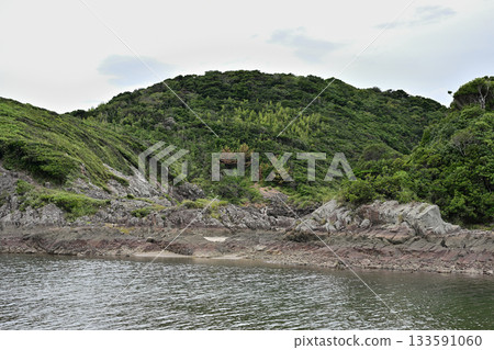 Yudaguchi Beach in midsummer 133591060
