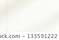Textured background of white college notebook with red margin lines 133591222