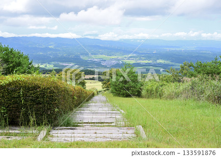 Beautiful scenery of Kurino Plateau 133591876