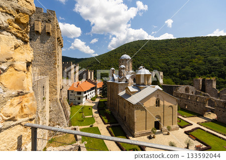 Manasija Monastery Serbian medieval orthodox monastery 133592044