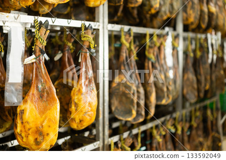 High quality ham made from natural meat High quality ham made from natural meat 133592049