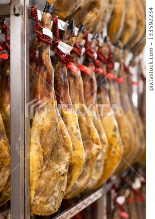 High quality ham made from natural meat High quality ham made from natural meat 133592234