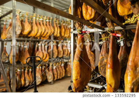 High quality ham made from natural meat High quality ham made from natural meat 133592295