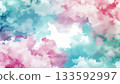 watercolor background material 133592997