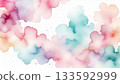 watercolor background material 133592999