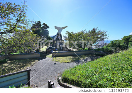 山口縣長門國串崎城遺址的石牆和圍牆 133593773