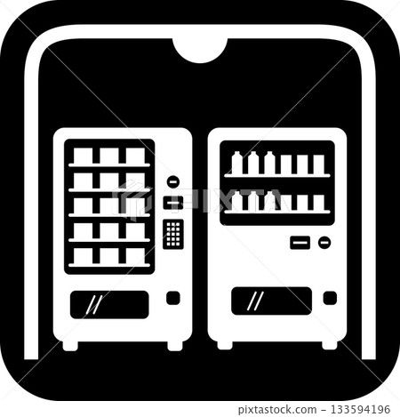 指示牌指引你前往自動販賣機角落 指示牌指引你前往自動販賣機角落 133594196