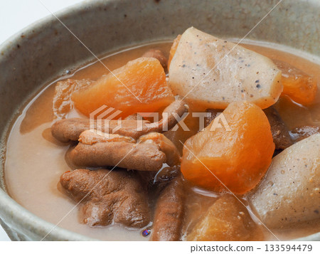 燉內臟的特寫鏡頭 133594479