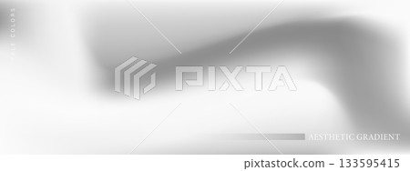 Annual report design. Metallic foil accent with silver mirror gradient for corporate branding materials. Vector illustration Annual report design. Metallic foil accent with silver mirror gradient for corporate branding materials. Vector illustration 133595415