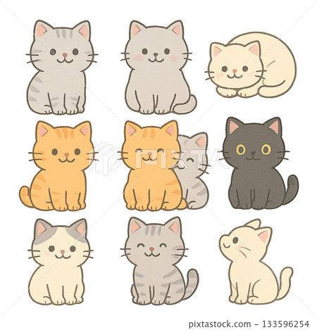 Cat selling me 133596254