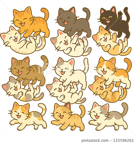 Various cats 133596262