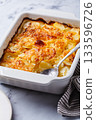 French classic potato gratin dauphinois. 133596726