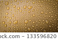 metallic surface with numerous water droplets of varying sizes, creating a luxurious, abstract texture. Ideal background for branding, product shots, or premium design projects metallic surface with numerous water droplets of varying sizes, creating a luxurious, abstract texture. Ideal background for branding, product shots, or premium design projects 133596820