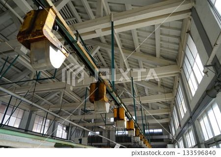 Scenery of the Tomioka Silk Mill in Tomioka City, Gunma Prefecture Scenery of the Tomioka Silk Mill in Tomioka City, Gunma Prefecture 133596840