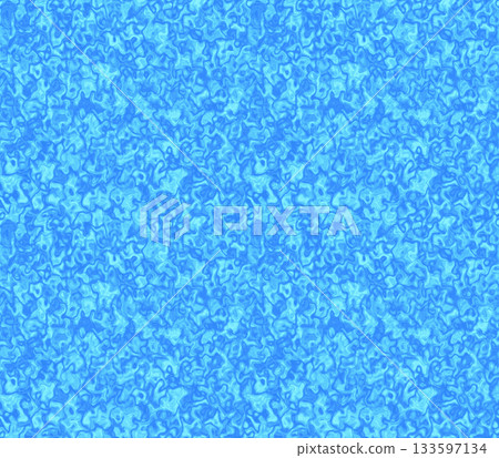Abstract Swirling Blue Marble Texture Pattern, Fluid Waves in Shades of Azure, Navy, Cyan, and Indigo with Glossy Ethereal Surface 133597134