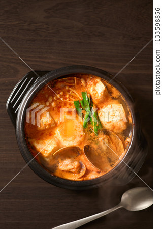 蛤蜊嫩豆腐湯 蛤蜊嫩豆腐湯 133598856